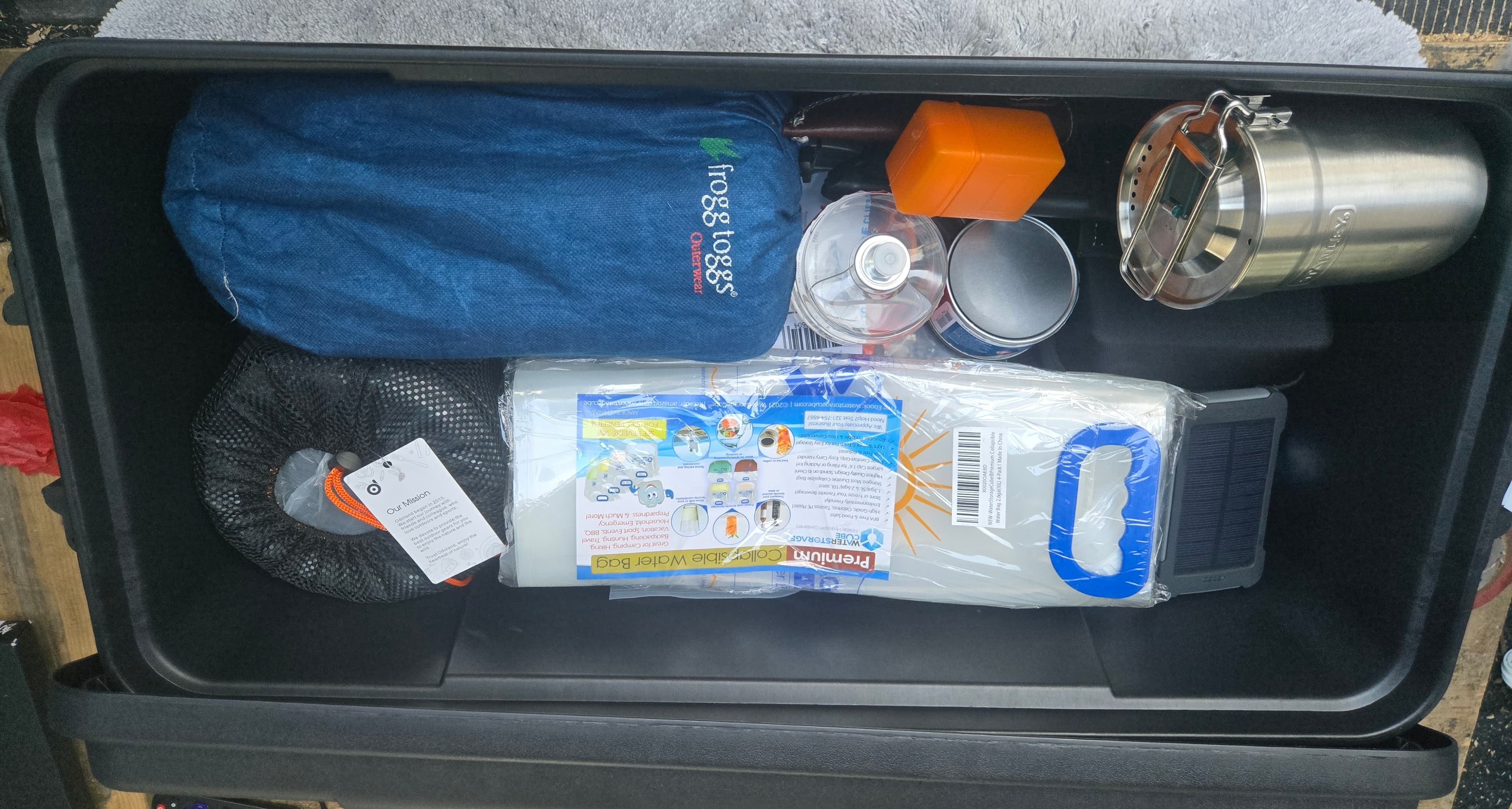 Ultimate Camping & Survival Gear Bundle (Includes Storage Tote)