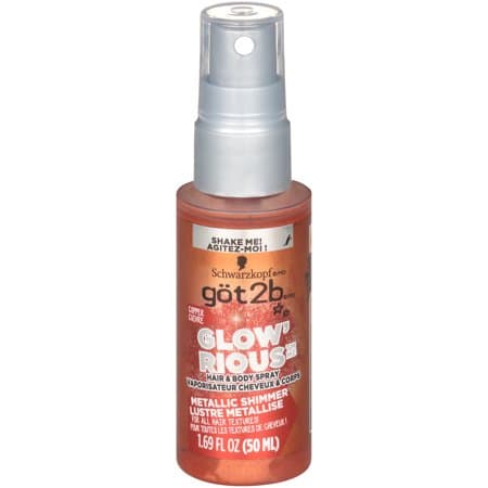 Got2b Glow Rious Hair & Body Spray Copper 1.7 Ounce