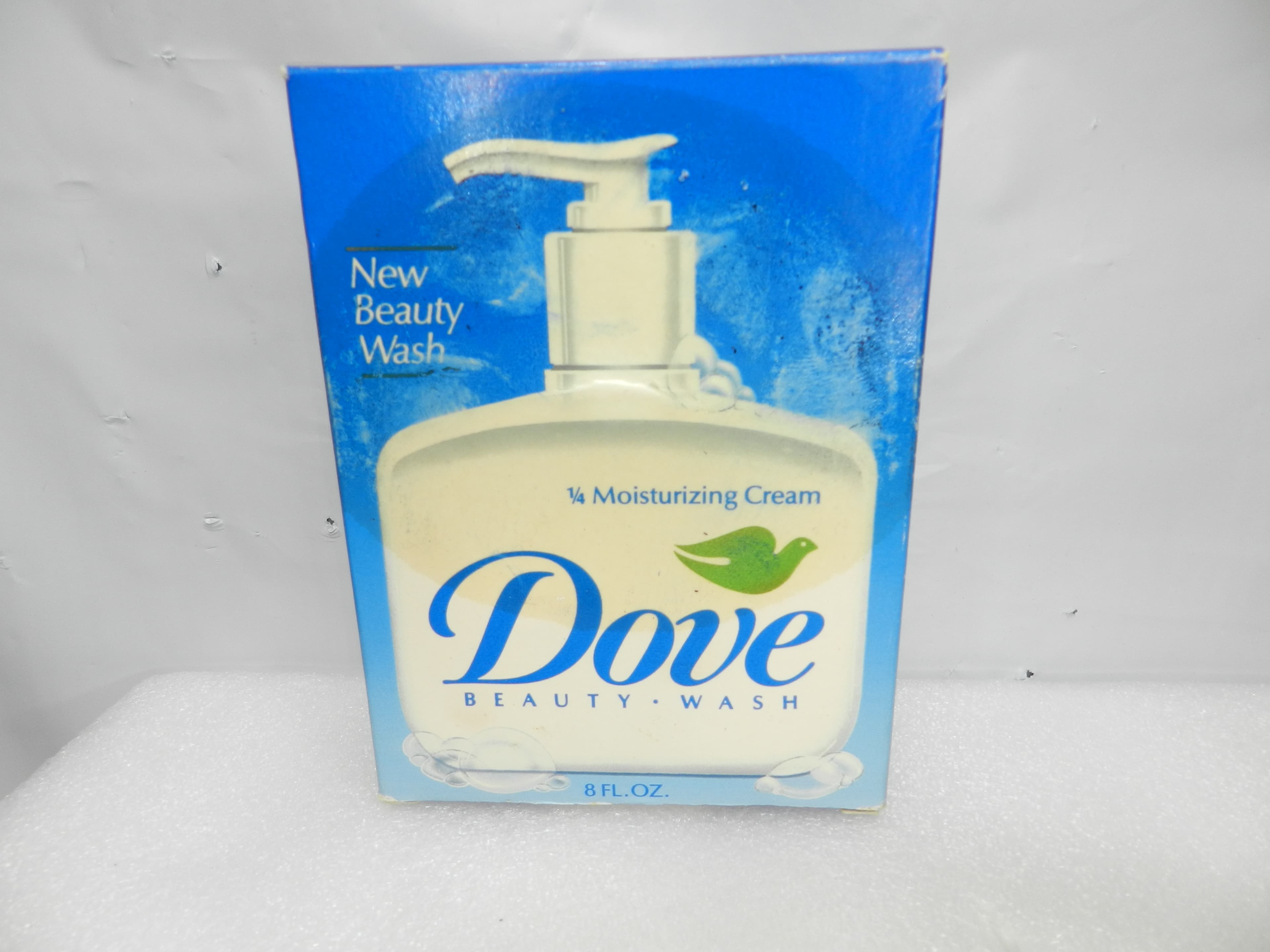 Vtg Dove Beauty Wash Liquid Soap - 8 fl oz -1/4 Moisturizing Cream N24J