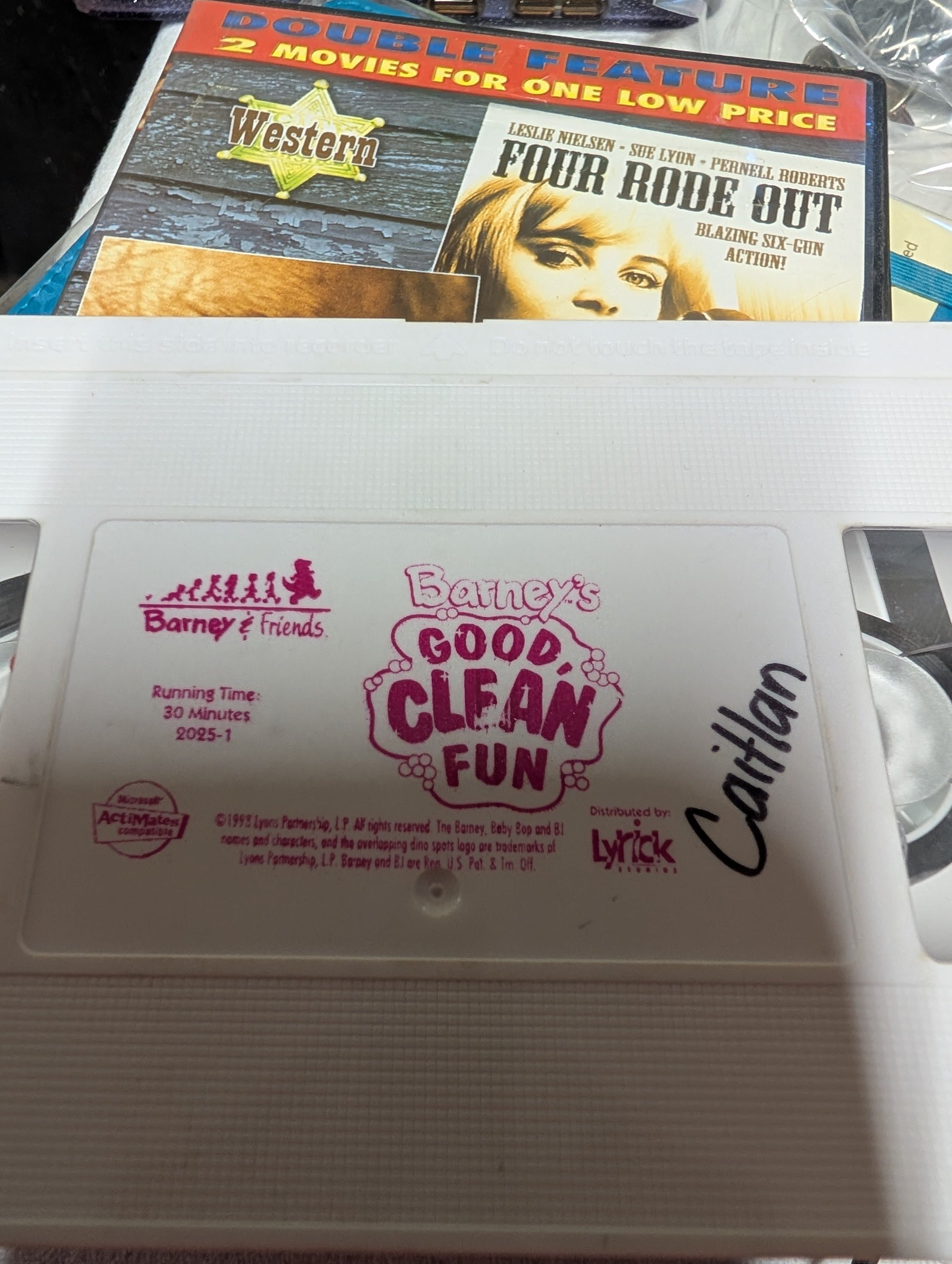 Barney and Friends Good Clean Fun VHS