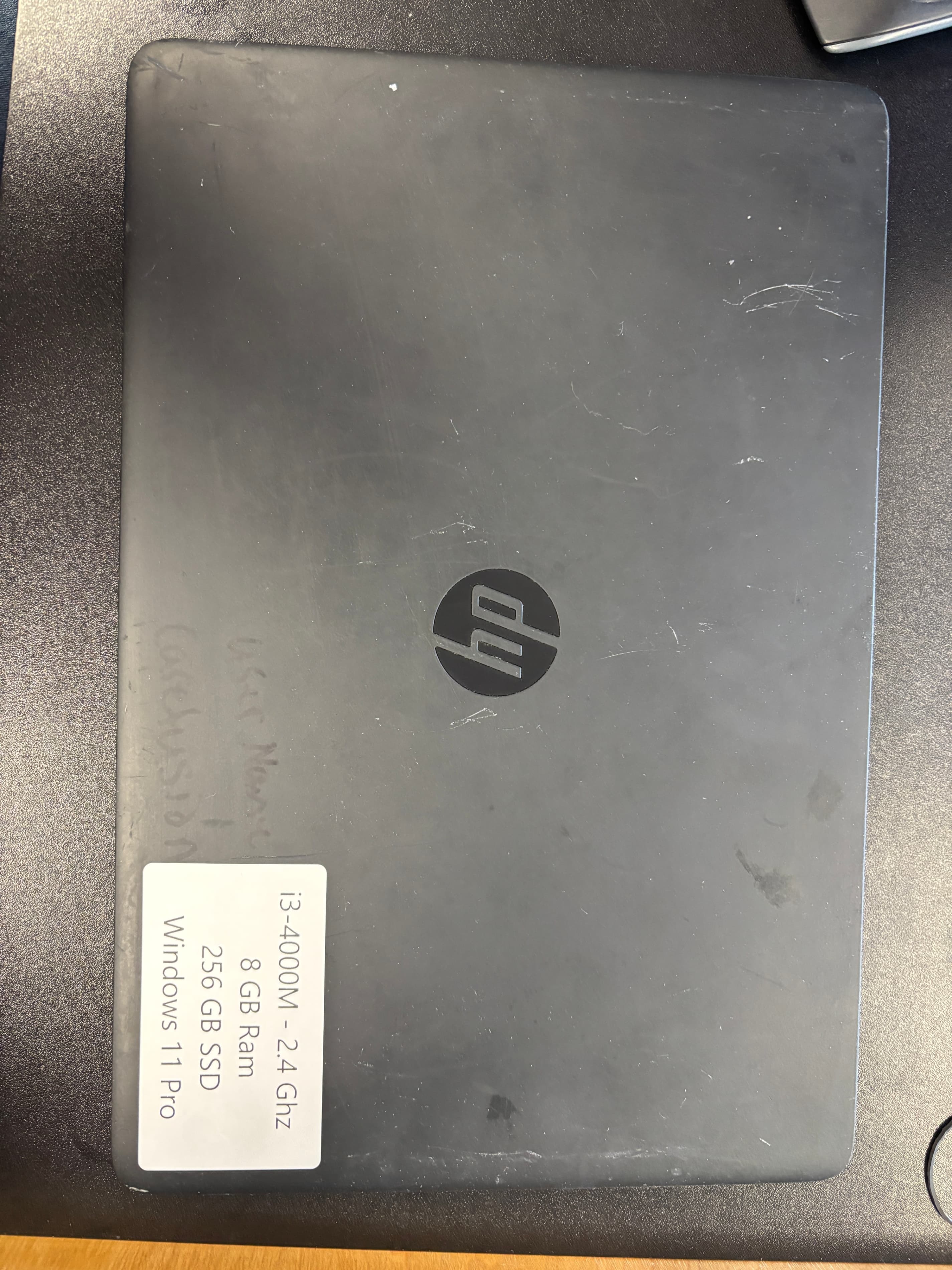 HP Laptop i3-4000M 8GB RAM 238GB SSD Windows 11 Pro