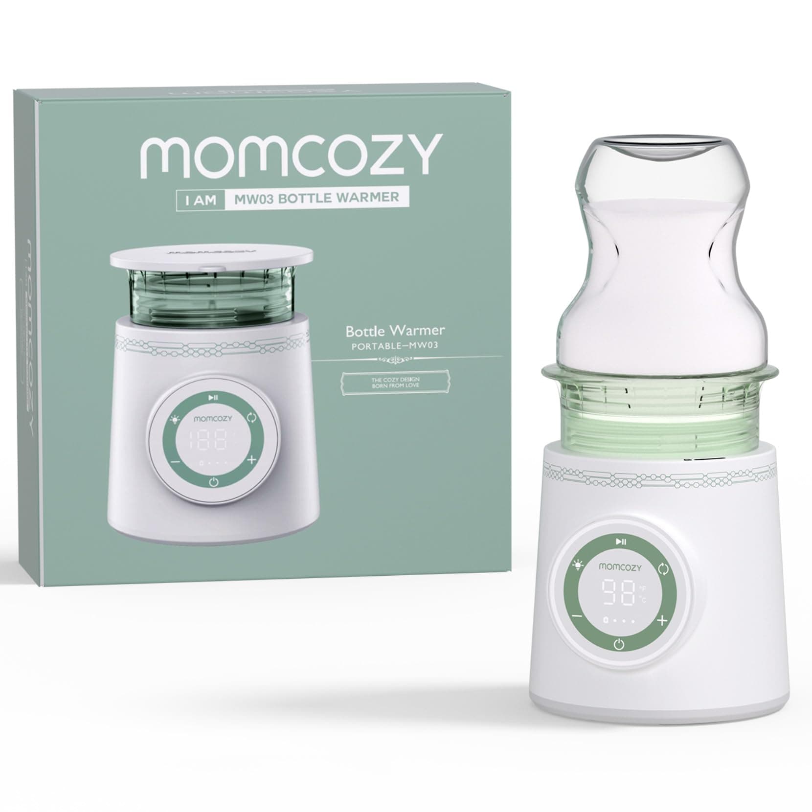 Momcozy Bottle Warmer with Adapters