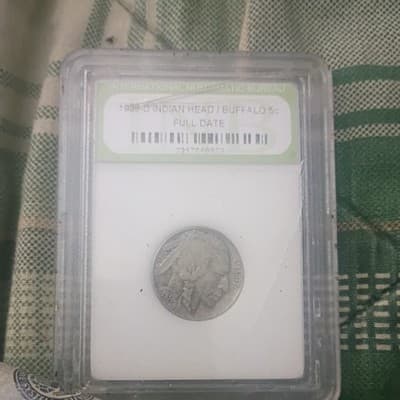 1938-D Buffalo Nickel - F - Fine