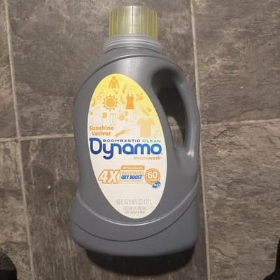 Discontinued Dynamo Sunshine he Oxy Boost 60 Oz Detergent Hypoallergenic