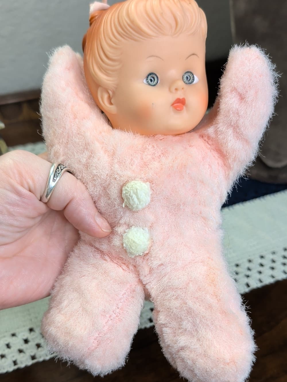 Vintage Pride Of America Douglas Cuddle Toy Plush Soft Pink Baby Doll