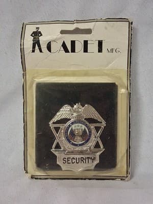 Cadet MFG. Security Badge Pin Justice For All