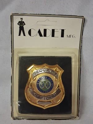 Cadet MFG. Security Badge Pin State Of South Carolina