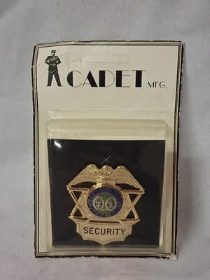 Cadet MFG. Security Badge Pin State Of South Carolina