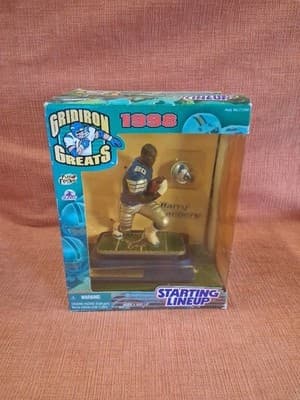 1998 Starting Lineup Gridiron Greats Barry Sanders Detroit Lions 7in Figure