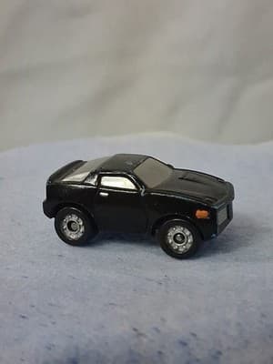 Vintage Micro Machines Pontiac Fire Bird Trans Am Black Hood Emblem '88 Funrise