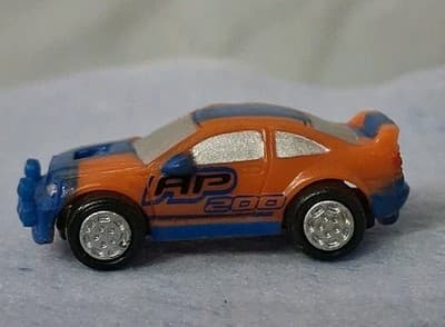 MICRO MACHINES - HMM RALLY CAR blue/orange "AP 200" - Hasbro Car Import