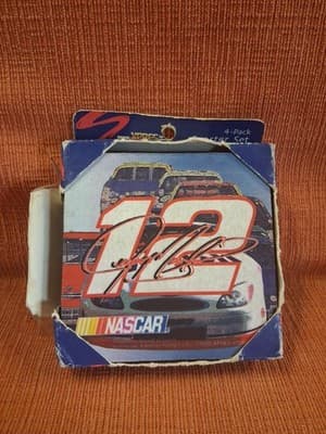 NASCAR Racing #12 Coaster Set 4-Pack XPRES Team Reflections 2001 NEW