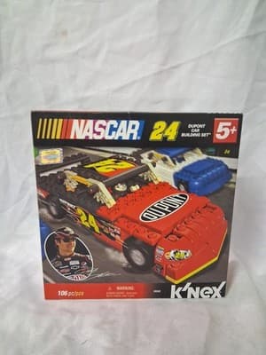 Vintage 2010 K'NEX Nascar 24 Jeff Gordon Dupont Car Building Set