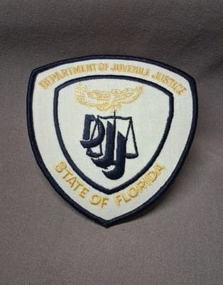 Florida Department of Juvenile Justice Police Patch