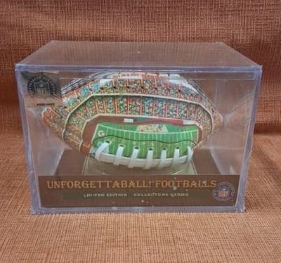 Unforgettaball Limited Edition Stadium Mini Football With Case Pro Player COA