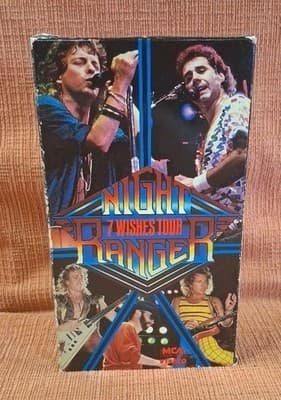 NIGHT RANGER: 7 WISHES TOUR - VHS - IN GOOD CONDITION!!