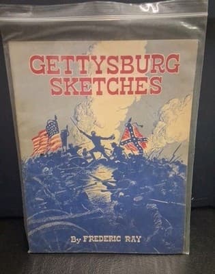 Gettysburg Sketches by Frederic Ray 1963
