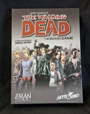The Walking Dead Board Games (Z-Man Games) New Open Box