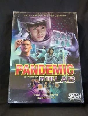 NEW Pandemic In The Lab Expansion Board Game Z-Man Games -2013 SEALED