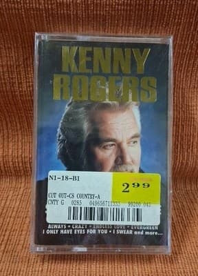 Kenny Rogers Songs Of Love Cassette Tape Sealed New