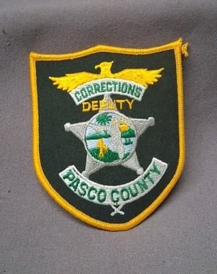 CORRECTIONS - PASCO COUNTY DEPUTY SHERIFF FLORIDA COLLECTIBLE POLICE PATCH