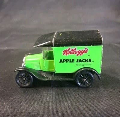 Matchbox 1921 Model T Ford Delivery Panel Truck Kellogg's Apple Jacks Green 1:52