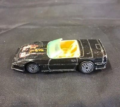 Hot Wheels GETTY PROMO CUSTOM CORVETTE Black UH UltraHot Wheels 1989 N.Mint