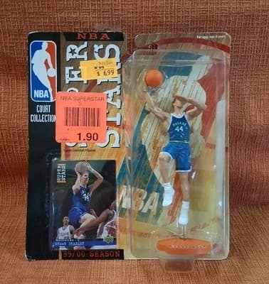Mattel NBA Court Collection Super Stars Shawn Bradley '99/'00 Dallas