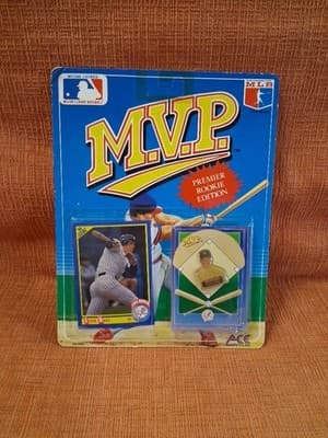 MVP 1990 Premier Rookie Edition 1st Edition Collector Pin Series Kevin Maas