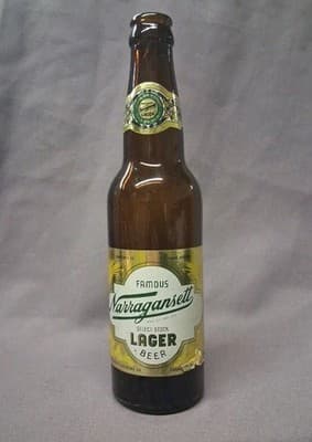 Vintage Rare Narragansett Select Stock Lager Beer Bottle Empty