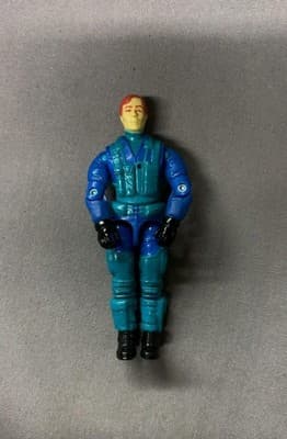 VINTAGE 1992 GI JOE BATTLE COPTERS ACE BATTLE COPTERS PILOT V2 3.75” FIGURE