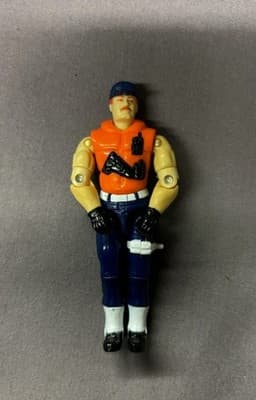 Vintage 1993 GI Joe ARAH "Cutter" (v2) 3.75" Hasbro Action Figure Coast Guard