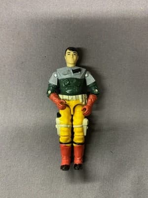 Vintage 1987 Hasbro GI Joe Backstop Loose Action Figure Only Persuader Driver