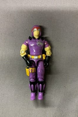 Vintage GI Joe Sea Slug Cobra Action Figure Loose 3.75 1987