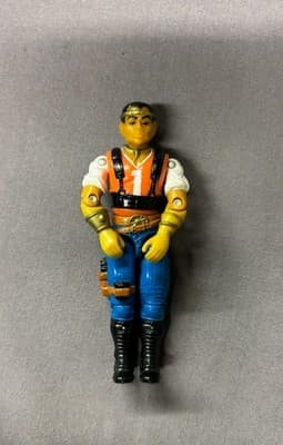 vtg 1987 GI Joe red dog slaughters renegade V1 arah action figure