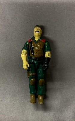 Vintage 1984 GI Joe Mutt Dog Handler K-9 Action Figure ARAH