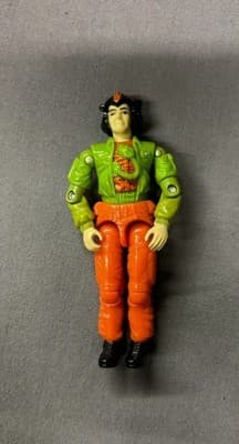 GI Joe Action Figure Windmill 1988 Skystorm X-Wing Chopper Series 7 Version 1