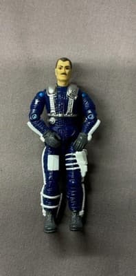 HASBRO VTG 1990 GI JOE SKY PATROL SKYDIVE V1 C8+ ACTION FIGURE