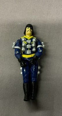 1992 Gi Joe Major Bludd Action Figure Vintage VTG 90s V2 Cobra ARAH
