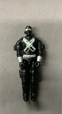 Vintage 1989 Hasbro G.I. Joe Snake Eyes V3 Action Figure