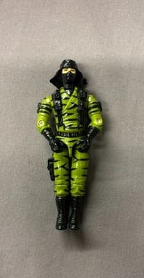 GI Joe 1992 Ninja Force Nunchuck v1 FIGURE ONLY 3.75" ARAH