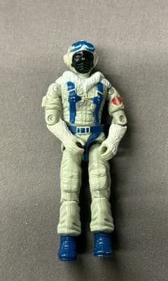 Vintage Gi Joe V1 Snow Serpent 1985 Series 4 Hasbro Figure COBRA
