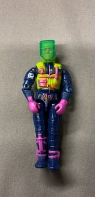 Vintage Hasbro GI Joe Deep Six Eco-Warriors 1992 Hasbro Figure Authentic