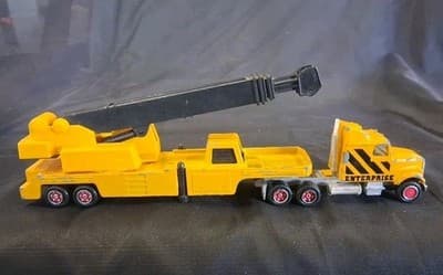 Majorette Super Movers 600 Series Enterprise Crane Truck