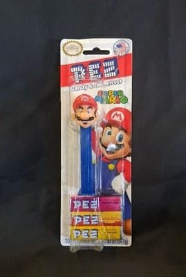 Pez Dispenser Super Mario Nintendo MARIO NEW Original Package