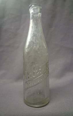 Vintage Dr Pepper Soda Pop Bottle GOOD FOR LIFE 2 4 10 Clock Clear 6-1/2 oz