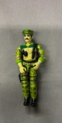 Hasbro GI Joe Leatherneck V1 1986 3.75" Vintage Action Figure Arah