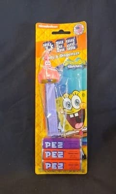 New Nickelodeon Pez SpongeBob Squarepants Patrick Candy Dispenser Collectable