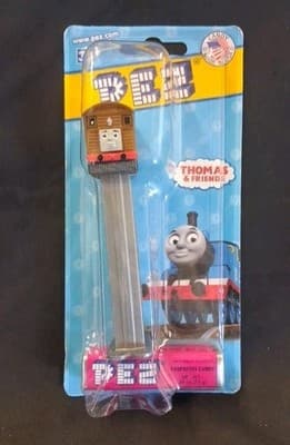 Toby #7 Pez Candy Dispenser from Thomas and Friends Collection WITh 2 PACK CANDY