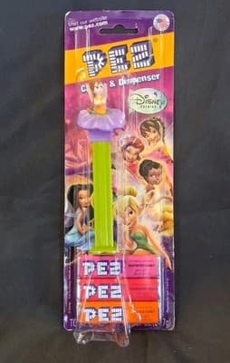 Disney Fairies Fawn PEZ Dispenser – Sealed 0.58oz Candy Pack – Made in China